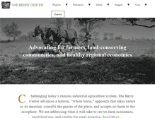 Tablet Screenshot of berrycenter.org